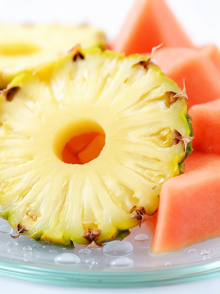Enzimas digestivas naturales en frutas