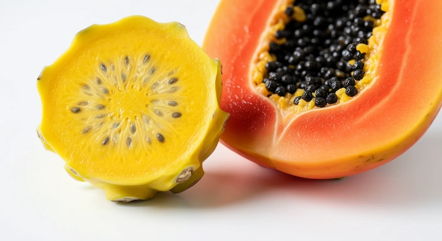 Frutas colombianas frescas para el bienestar intestinal