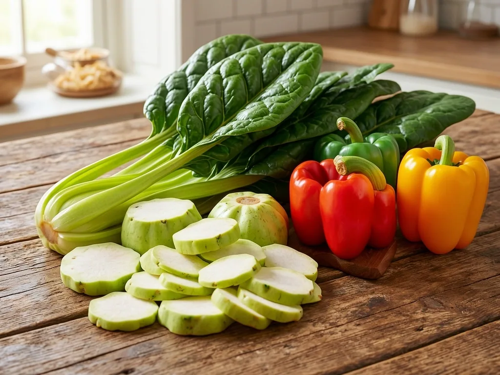 Vegetales de alta fibra